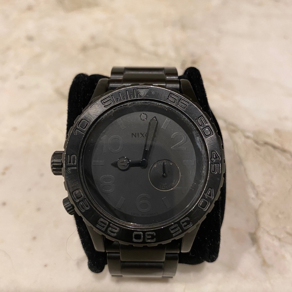 Nixon Minimize 42-20 Tide Watch - Black